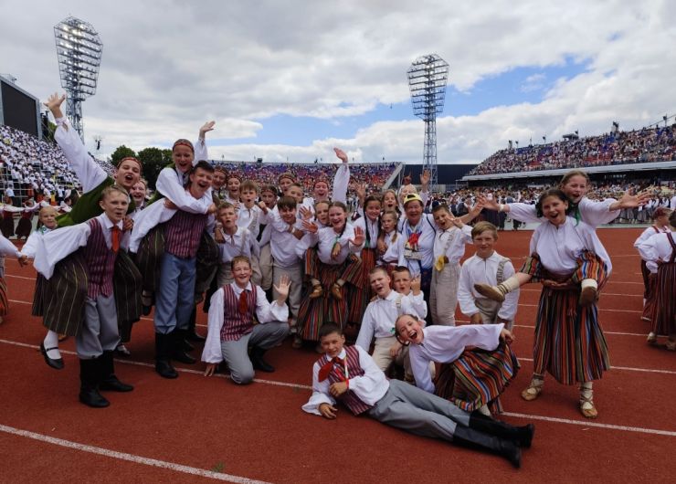 ZTL „Kukułeczka” na XIII Święcie Pieśni i Tańca Młodzieży Szkolnej w Rydze