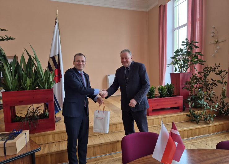 Delegacja Ambasady RP w Krasławiu