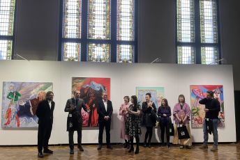 Wystawa młodych polskich artystów