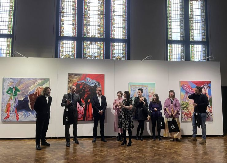 Wystawa młodych polskich artystów